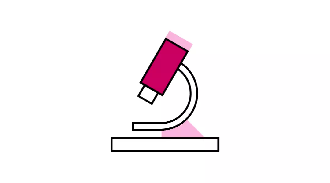 A microscope icon – symbolizes research, scientific discovery, and experimental work across biology, chemistry, and applied sciences.